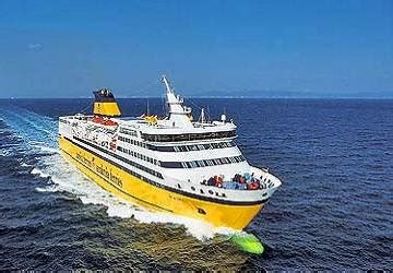 Corsica Ferries Mega Express ferry review and ship .